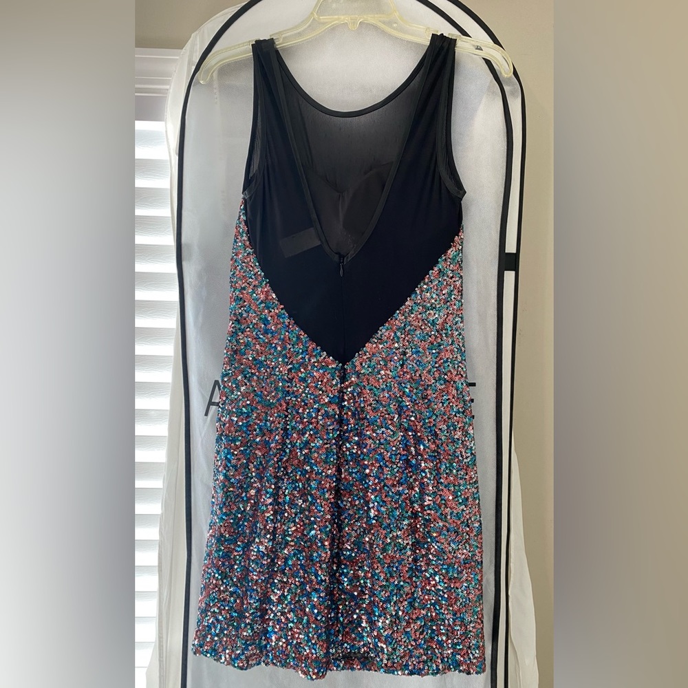 Rainbow Sequin Dress - Picture 2 of 4